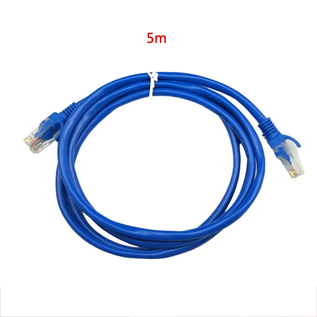

5/10/15/20/25/30/50 CAT5 100M RJ45 Ethernet Cables Connector Ethernet Internet Network Cable Cord Wire Line Blue Rj 45 Lan CAT5
