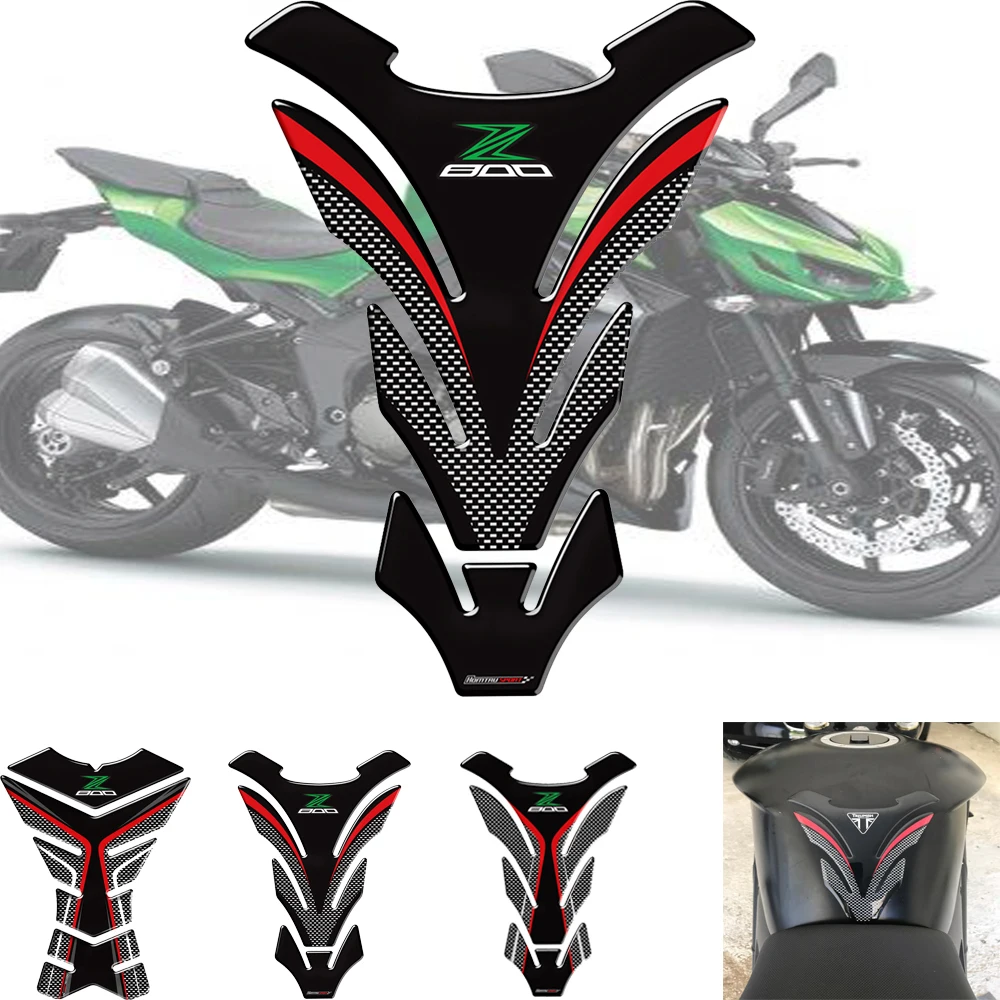 3D Motorcycle Tank Pad Protector Decal Stickers Case for Kawasaki Z800 Z 800 Tankpad соковыжималка bork z800