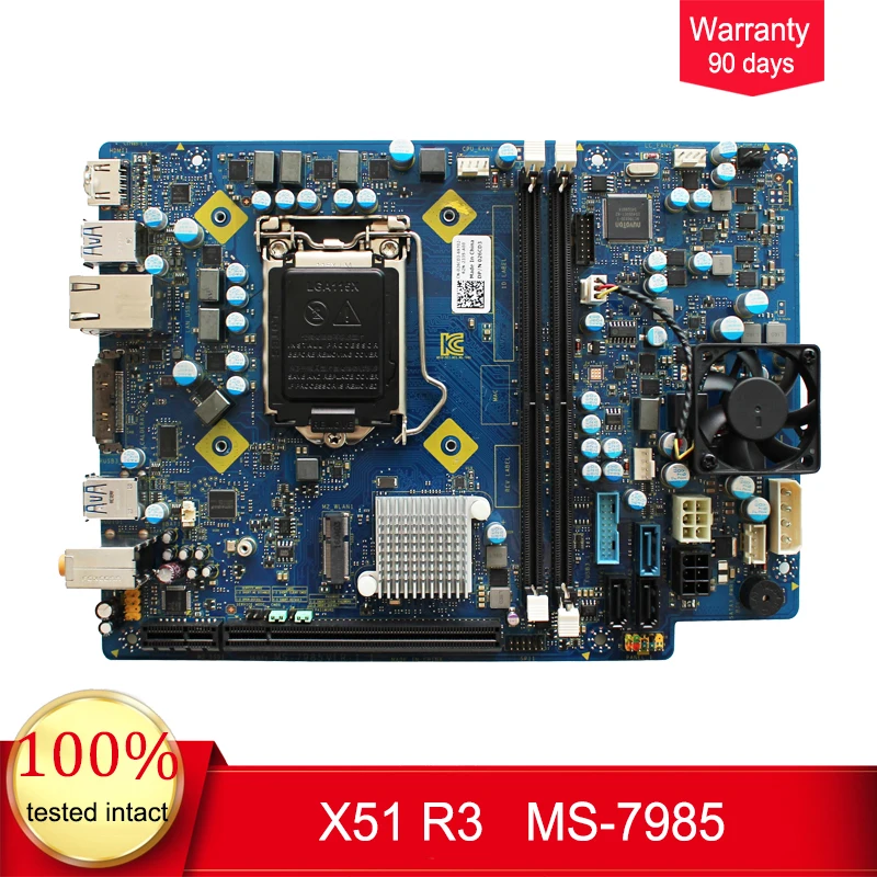 MS-7985 для DELL Alienware X51 R3 LGA1151 MS-7985 cn-026CD3 26CD3 DDR4 тестирование в целости