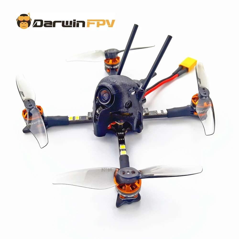 Дрон-Квадрокоптер DarwinFPV Dshot600 116 мм дюймов FPV для самостоятельной сборки Версии F4 OSD