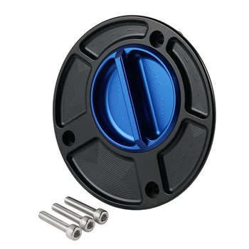 

CNC Keyless Billet Tank Fuel Cover For Yamaha YZF R1 R1M 2015 2016 2017 2018 2019 Motorcycle Oil Cap Accessories Gas Cap
