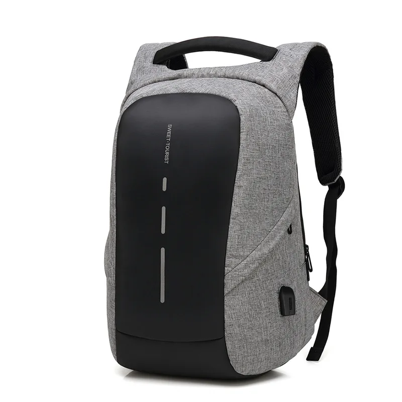 

2020 New business computer backpack fashion boys and girls schoolbag USB large capacity outdoor sports backpack multi-function