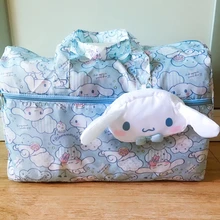 43 см, Cinnamoroll, модная, аниме, переносная дорожная сумка, многоразовые, Tote, складные сумки, сумка для багажа, сумки для хранения, милые
