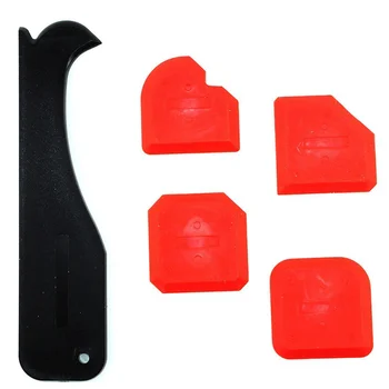 

5-Piece Set Of Caulking Tool Kit Silicone Glass Glue Scraper Tile Beauty Seam Home Improvement Construction Tools New