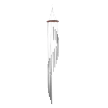 

35 inch 18 Tubes Wind Chimes Aluminum Tube Outdoor Indoor Chimes for home garden yard office cafe and so forth