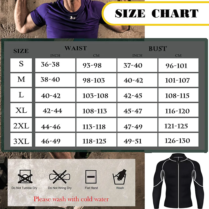 Slimming Belt Men Waist Trainer Corset Vest Jacket with Zipper Shirt Neoprene Sauna Weight Loss Body Shaper Tank Tops