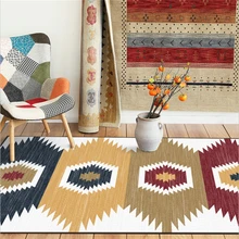 AOVOLL ковры для гостиной, винтажный этнический стиль, ковер с неровным рисунком, ковер для детской комнаты, Скандинавское украшение, Домашний детский коврик