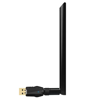 

Wifi Adapter 1200Mbps USB3.0 Wireless Wifi Receiver Dual Band Network Card RTL8812BU 5DBi Antenna Network Card