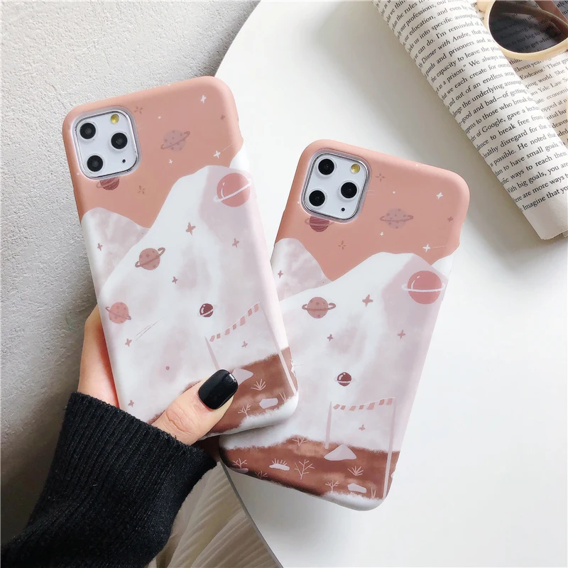 Мягкий чехол s для iphone 11Pro XS Max XR X, чехол для iphone 6, 6s, 7, 8 plus, чехол на заднюю панель с эффектом потертости, силиконовый чехол