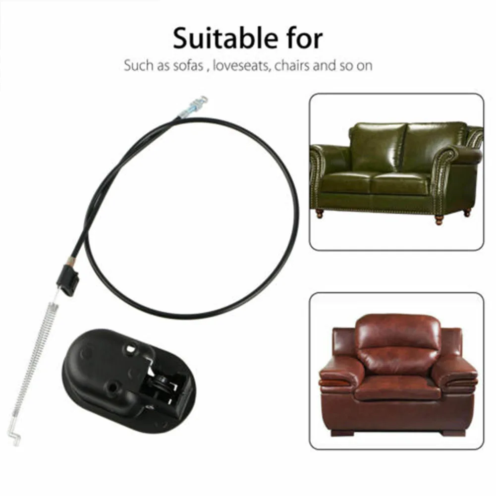 Metal Sofa Recliner Release Handle Pressure Bar Pull Cable Chair Switch