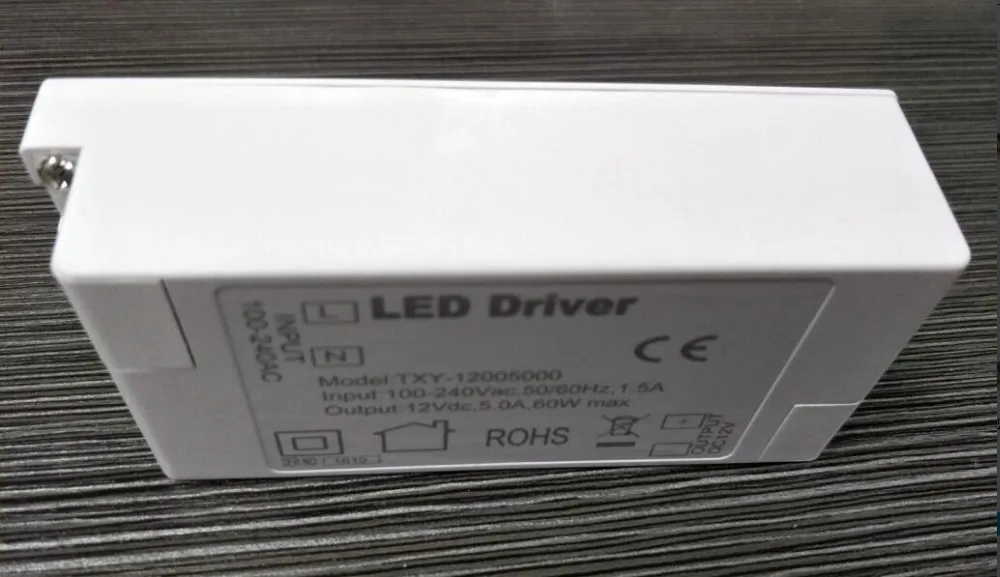 12W 24W 36W 60W LED Power Supply DC12V Driver High Quality Lighting Transformers for LED Strip Lights 12V Power Supply Adapter