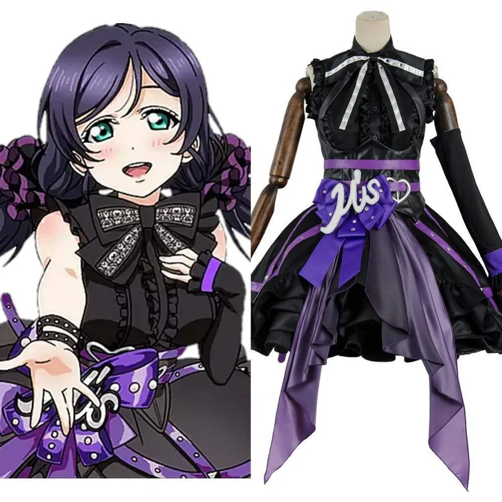

Love Live Arcade 3rd Gen Nozomi Tojo Toujou Stage Suit Cosplay Costume Dress full set