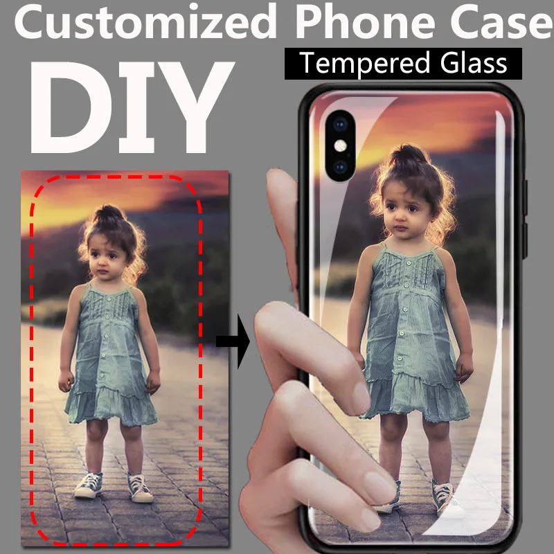 

Black and White Luxury Brand Off cover fouda Phone Case Tempered glass For iphone 5C 6 6S 7 8 plus X XS XR 11 PRO MAX
