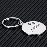 “CALL MY MOM” Personalized Pets Plate Custom Pet Tag – Free Engraving, Reflective, Call Reminder