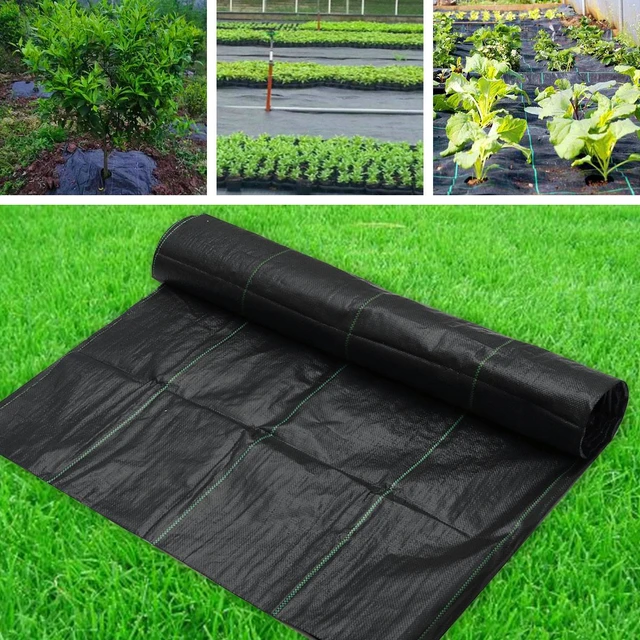 Weed Control Fabric Membrane Ground Cover Sheet Landscape Garden