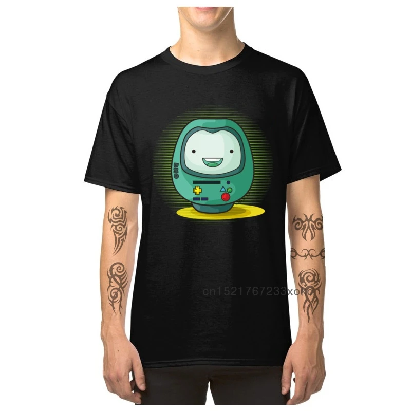 BMO в Daruma Мужская футболка Япония Стиль Slim Fit изготовленные на заказ с коротким