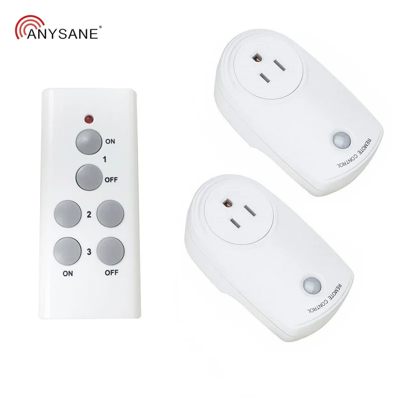 

Universal US socket outlet plug 433mhz RF remote controller AC220V 10A compatible Broadlink RM pro+ for smart home 1TX to 1RX