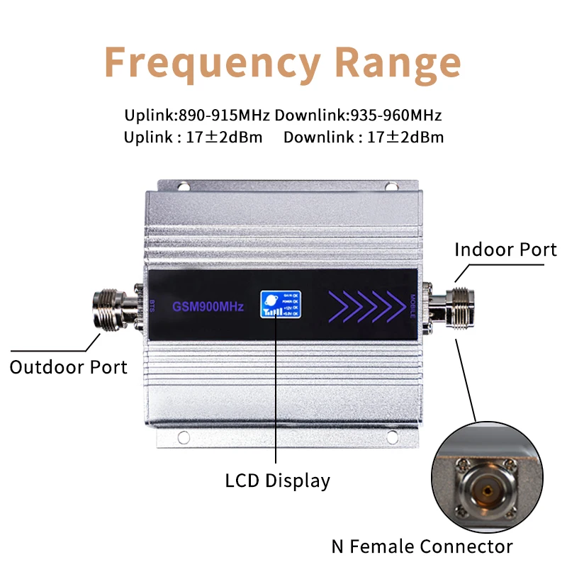Gsm repeater 2g 3g band8 GSM 900MHz Amplifier