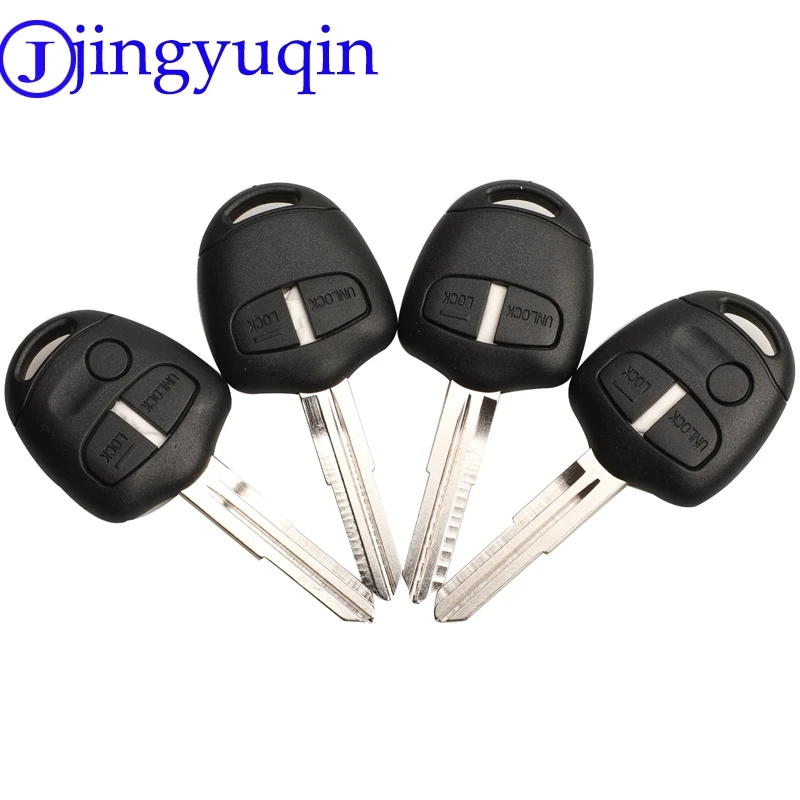 Jingyuqin 20ps 2/3 кнопки дистанционного ключа автомобиля чехол для Mitsubishi Pajero Sport Outlander Grandis ASX MIT11/MIT8 Blade
