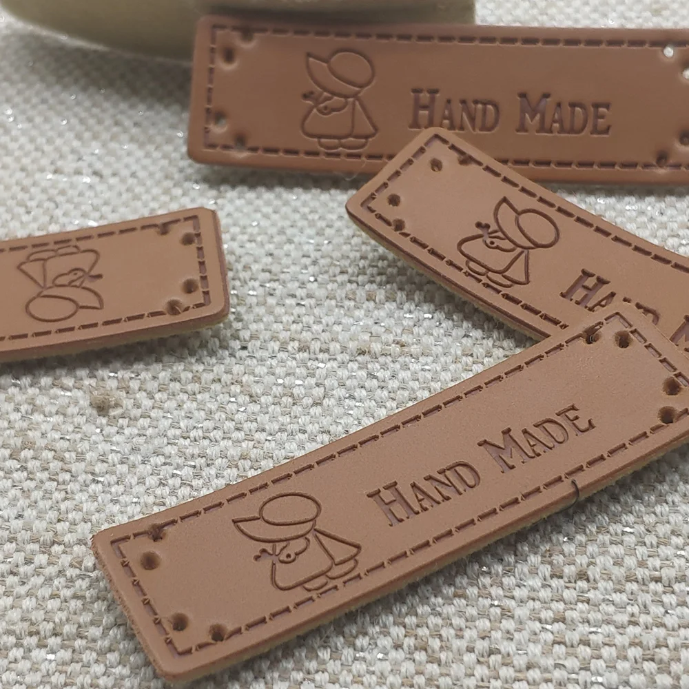 Милые Девушки ручной работы этикетки для рюкзак прекрасная детская одежда