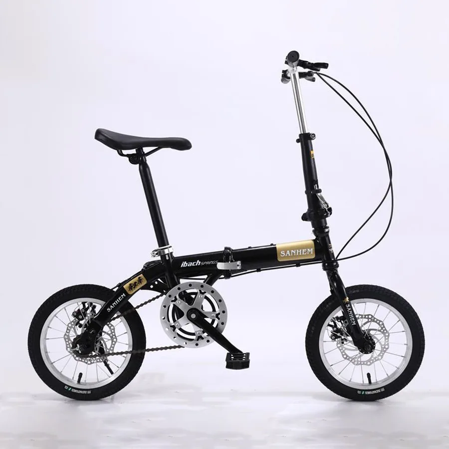 14 inch folding bike vintage Bike with disc bike Kids bicycle frame mini bicycle with slight Folding Bicycle