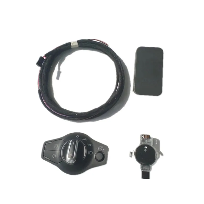 Chrome Auto Car Headlights Multifunction Switch &amp Rain Sensor Kit For Q5 A5 S5 A4 B8 8K0 941 531 AS 81D955547 | Автомобили и