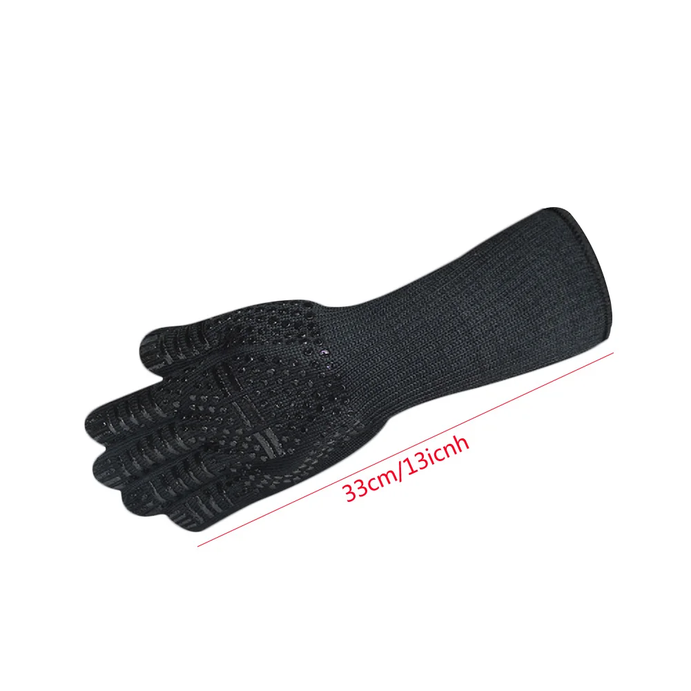 1 пара Жаропрочные перчатки для барбекю 300 500 градусов Цельсия|bbq gloves|gloves heat resistantheat