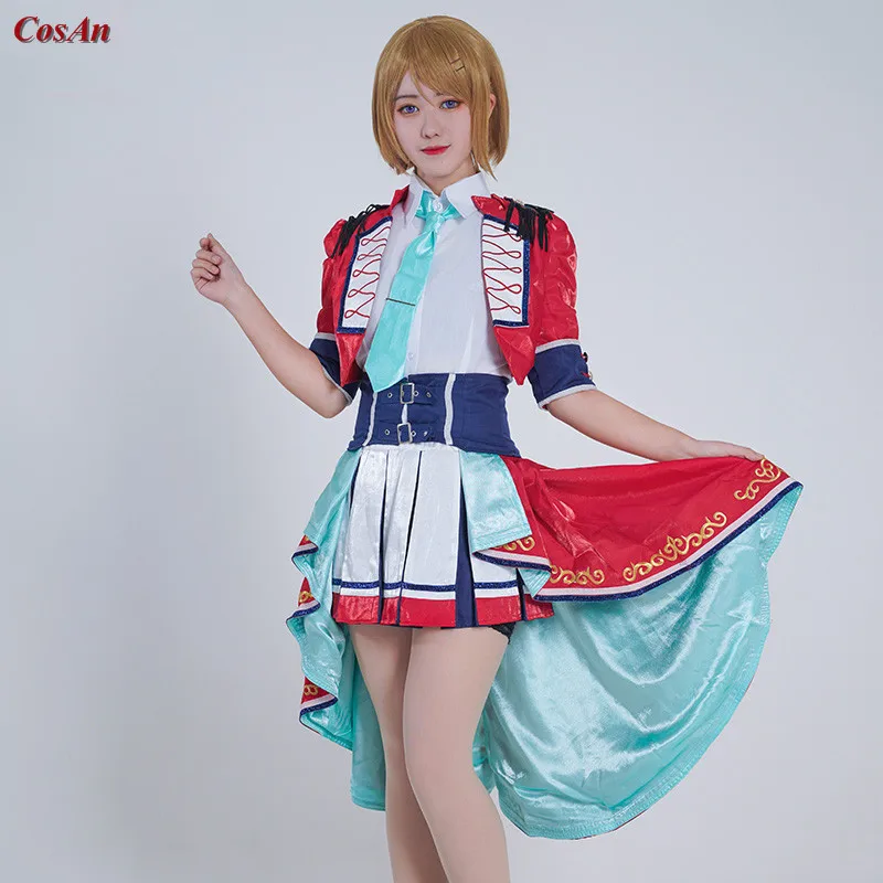 

Новый LoveLive Коидзуми Косплей ханаё костюм μ's 9th юбилей воскресения концертное платье для сцены вечерние Одежда для ролевых игр