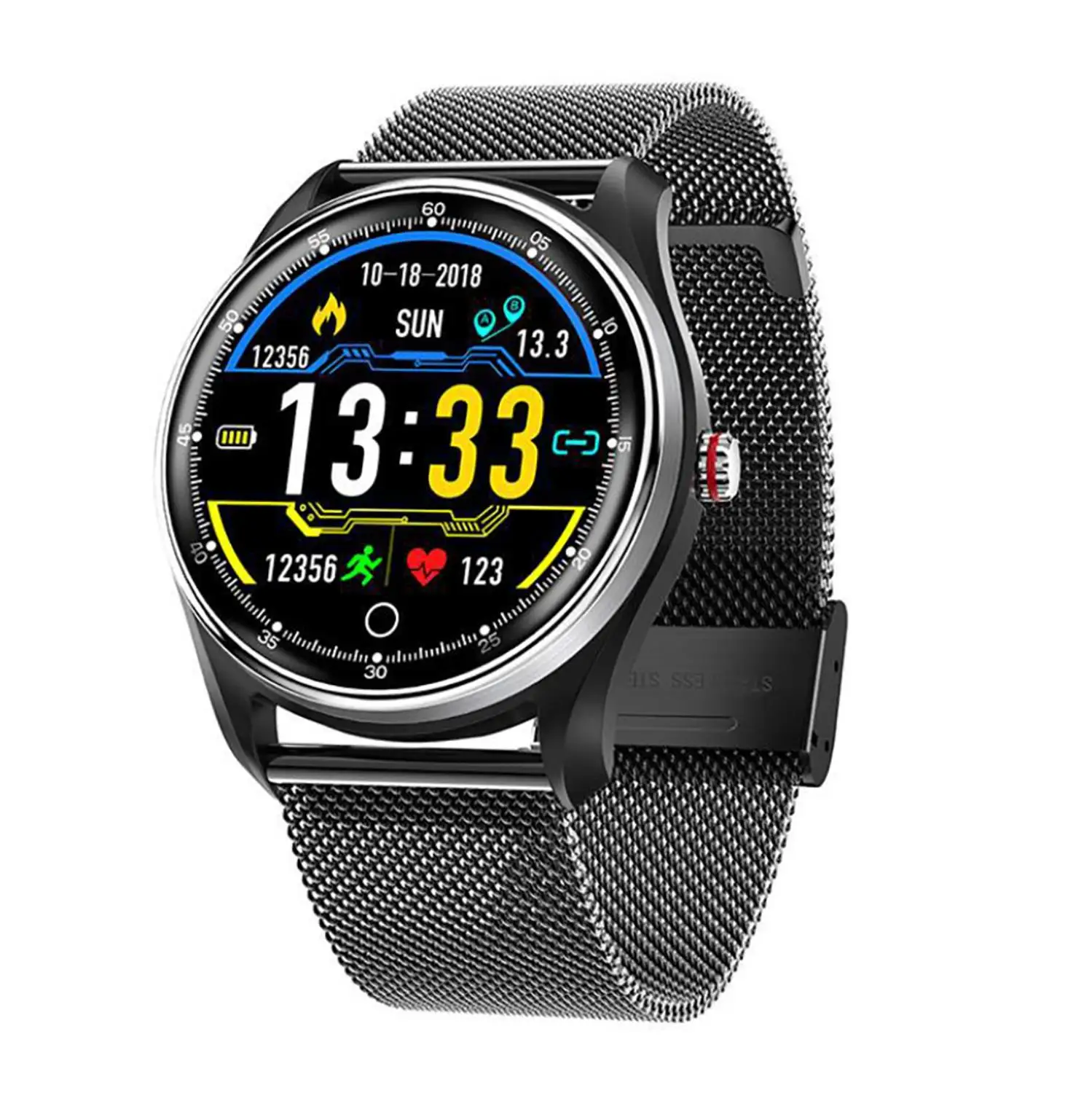 

MX9 smart watch bracelet ECG smart bracelet IP68 waterproof heart rate blood pressure ECG+PPG monitoring HRV sports step unisex