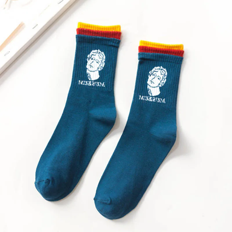 Креативные высококачественные модные женские носки в стиле Харадзюку каваи, забавные носки с изображением молочной еды, клубники и животных, милые носки - Цвет: 6