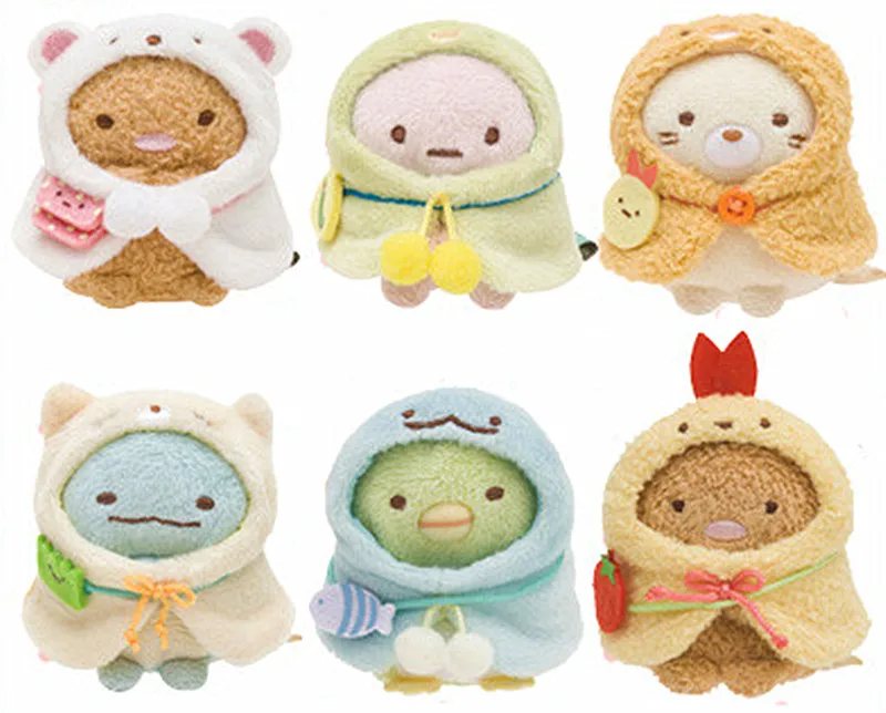 

Плюшевый брелок для ключей Sumikko Gurashi, 10 см