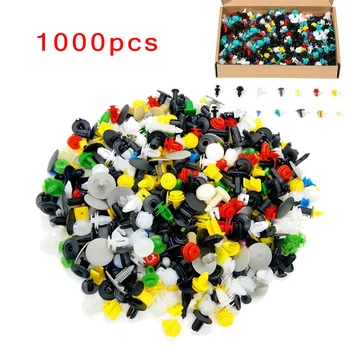

Retainer Fastener Clips Rivet Push Pin Interior Trim Assortment 1000pcs Mixed