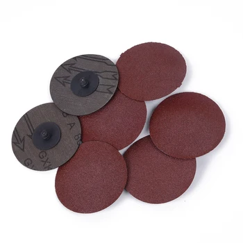

25Pcs 3'' Sanding Disc Paper Hook Loop Sander Pad R Type 80 Grit Polishing DIY