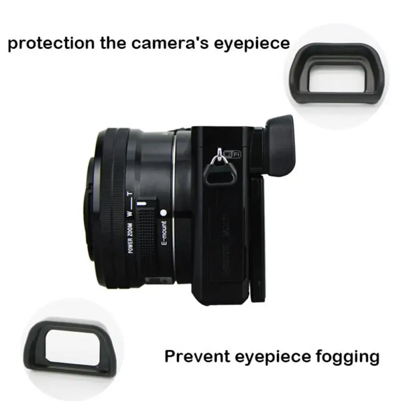 Plastic Protector Cover Case For Sony NEX7，NEX6，A6000，A7000，FDA-EV1S Camera Lens Cap Screen Protective Film