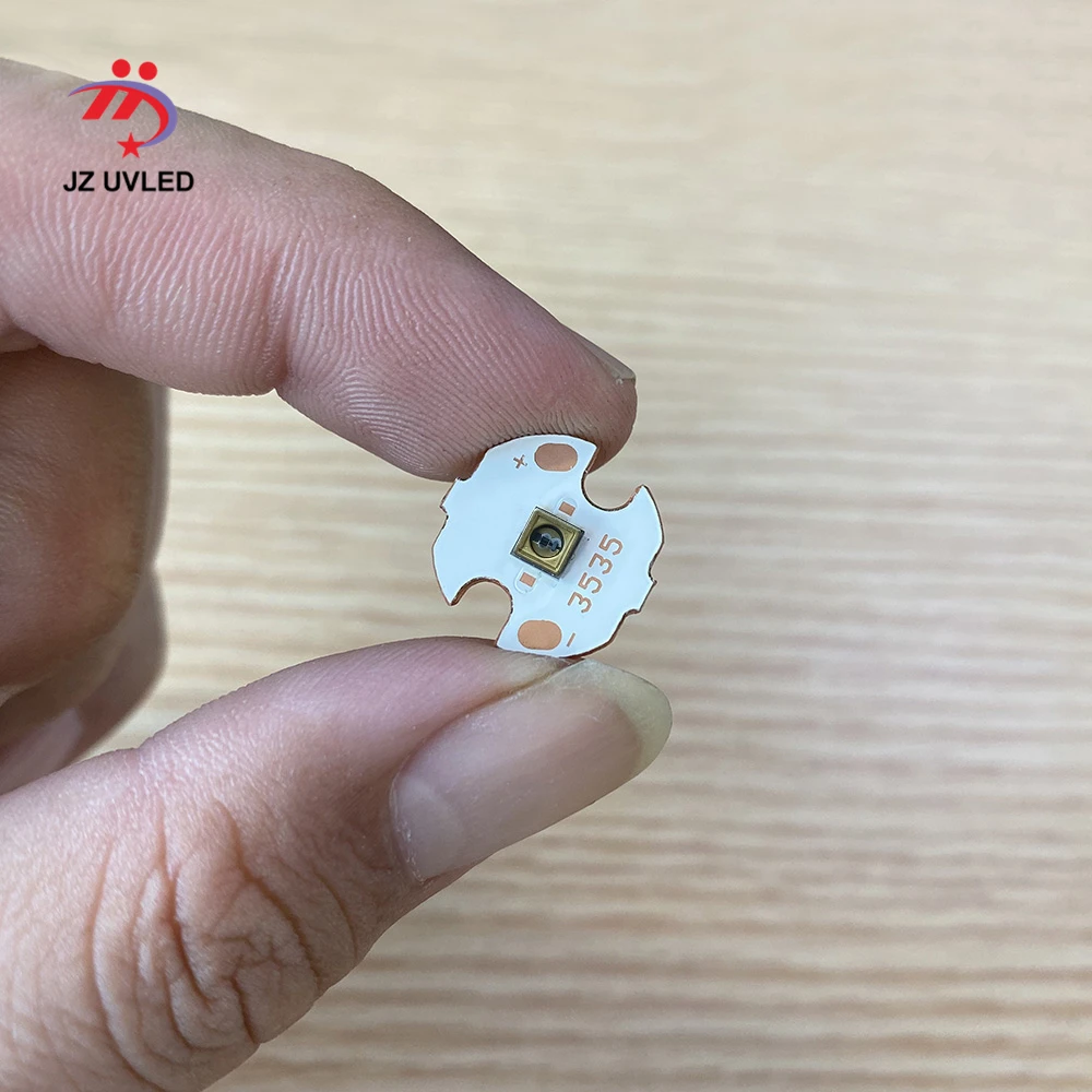 

5pcs 275nm UVC LED Lamp beads for UV disinfection equipment 265nm 285nm SMD 3535 chip LED Deep violet ultraviolet light USB 6V