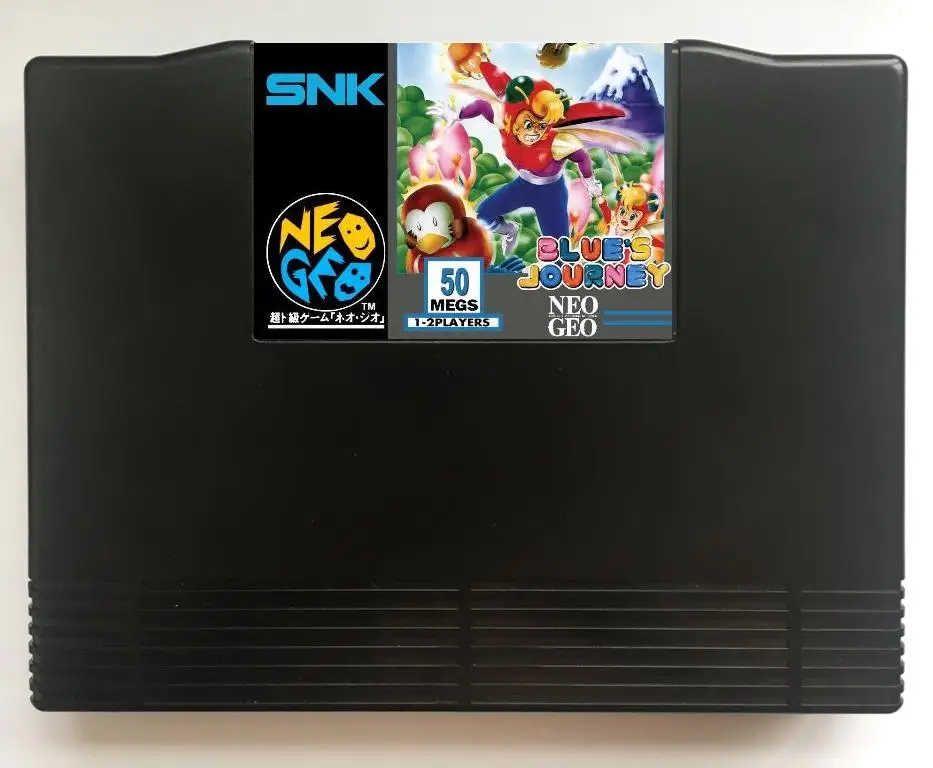 

NEOGEO AES Blue's Journey Game Cartridge and ShockBox for SNK NEO GEO AES Console