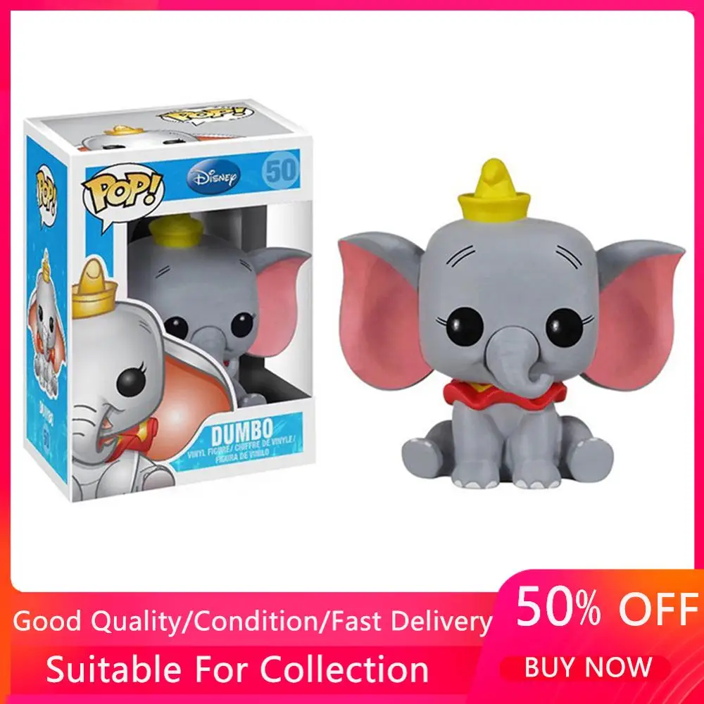 FUNKO POP аниме диснеевские Мультяшные фильмы Дамбо #50 виниловые фигурки