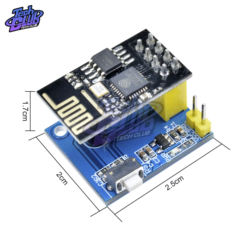 ESP 01/ESP 01S ESP8266 DS18B20 модуль датчика температуры и влажности плата адаптера NodeMCU для