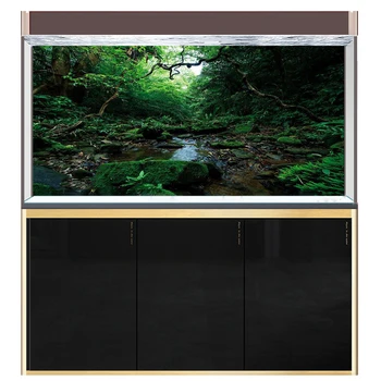 

[JX-9808] Fish Tank Background HD Natural Series Aquarium Sticker Mural Decoration Painting Pattern Size Can Be Customized