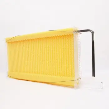 

7pcs/pack Automatic Honey Bee Hive Plastic Honeycombs Honey Combs Beehive Frames For Beekeeping Tools Hive Garden Auto Bee Nest