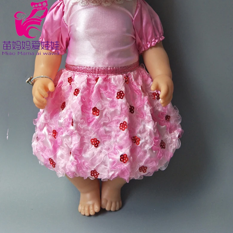 Одежда для куклы 43 см; Одежда для новорожденных; рубашка и штаны; комбинезон; комплект одежды для куклы - Цвет: No 10A