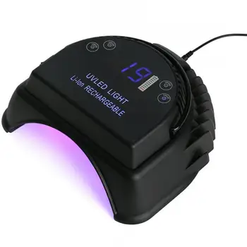 

Nail Lamp 64W Nail Machine Wireless Phototherapy Lamp Charging Nail Phototherapy Machine LED Nail Dryer with Lithium Battery