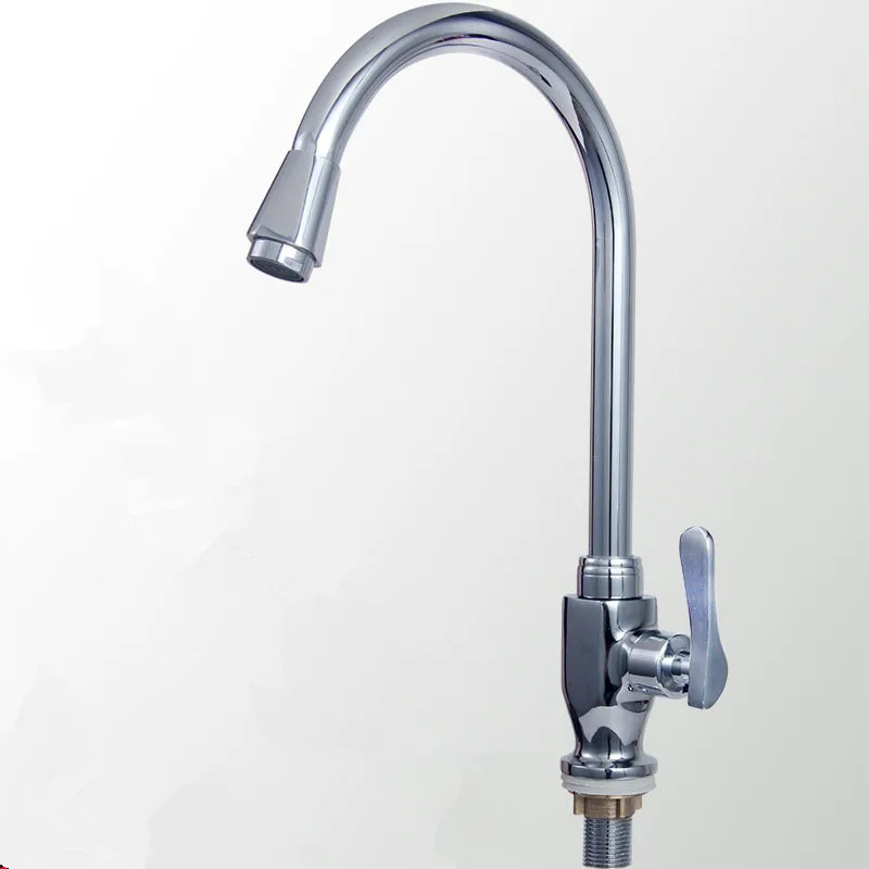 

Copper Single Cold Faucet Kitchen Faucet Sink Faucet Large Amount Favorably