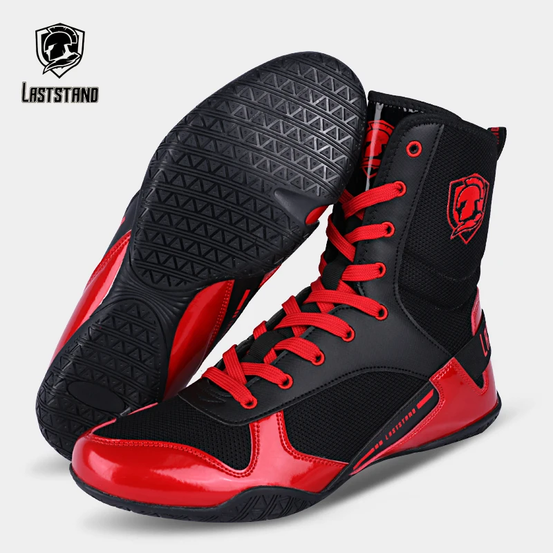 Professional Men Boxing Boots Wrestling Shoes Combat Sneakers Gym