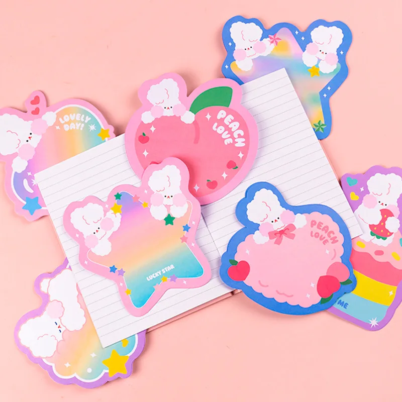 

30pcs /set kawaii Korea Letter pad school gift greeting envelope colorful letter paper set star icecream shape stationery