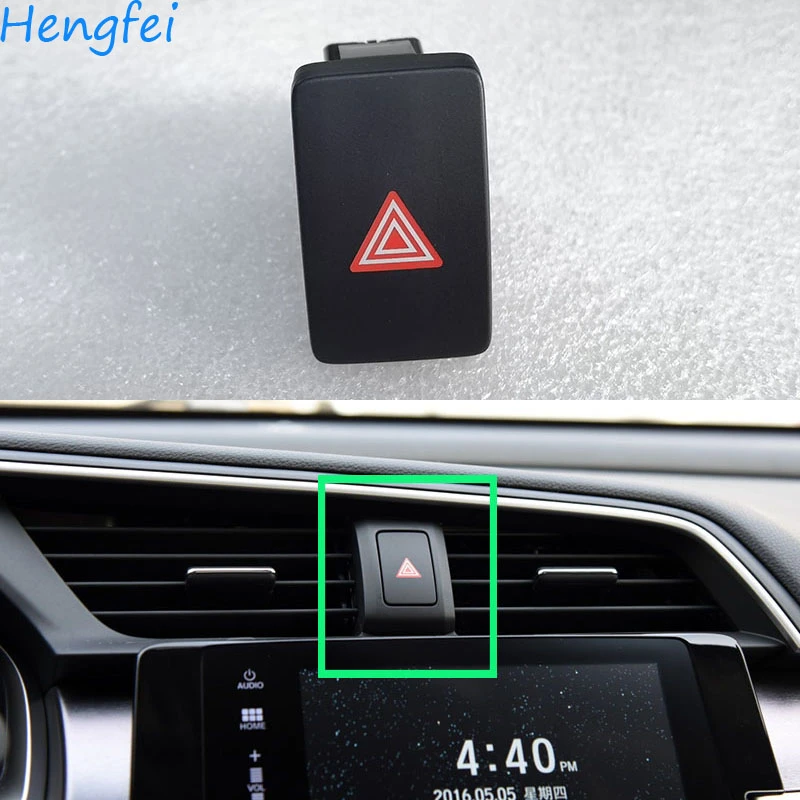 Hengfei Car Accessories Hazard Light Switch For Honda Civic 20162021