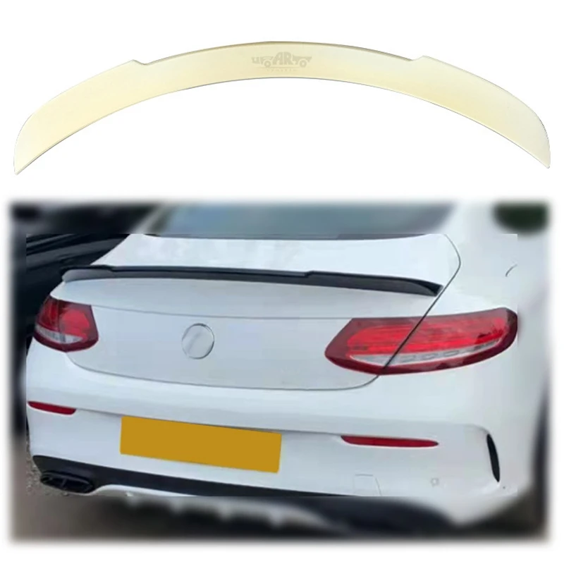 For Benz W205 2014-2019 high quality ABS Plastic Unpainted Color Rear Spoiler Wing Trunk Lid Cover Car Styling | Автомобили и