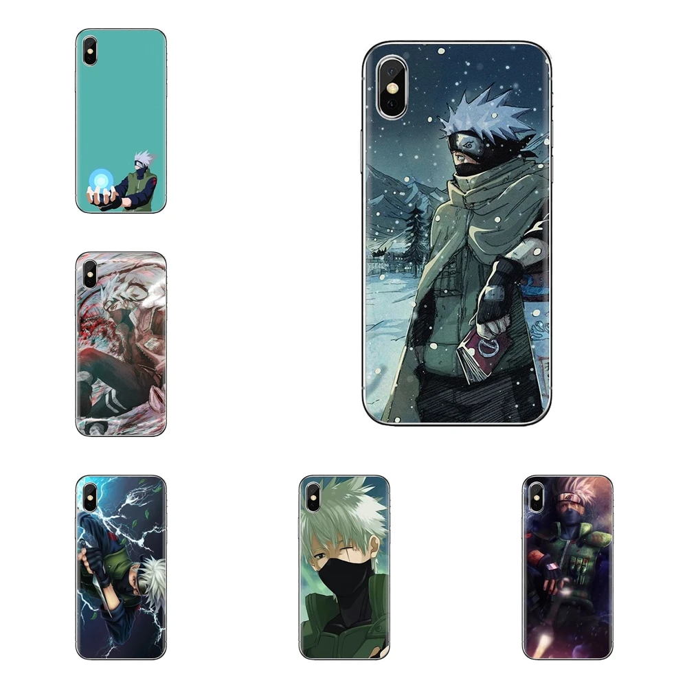 Silicone Phone Skin Case For Samsung Galaxy A3 A5 A7 A9 A8 Star A6 Plus 2018 2015 2016 2017 Naruto hatake kakashi Uzumaki Hinata |