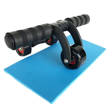 

Ab Roller Sports Fitness Abdominal Muscle Wheel Abdominal Roller Exercise Fitness Machine Gym Knee Pad Stretching Abdominal Resi