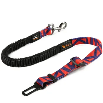 

Elastic Bungee Dog Leash Rope Nylon Reflective Durable Leash Running Comfortable Padded Handle For Dog Walking Running Training